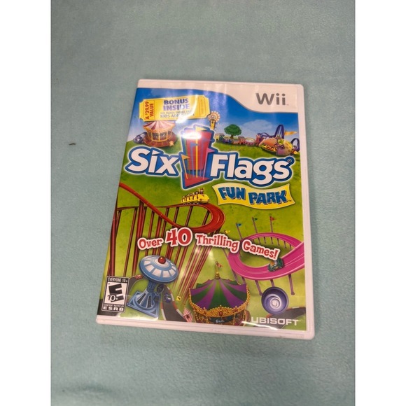 Other - Six Flags Fun Park - Nintendo Wii (Complete & Tested) - Excellent